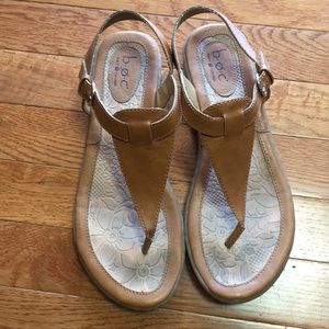 b•o•c - by Born Thong Sandal Camel Color Size 8